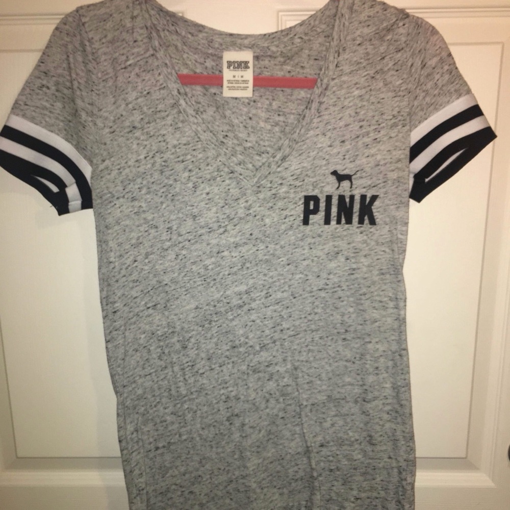 VS Pink Gray Tee